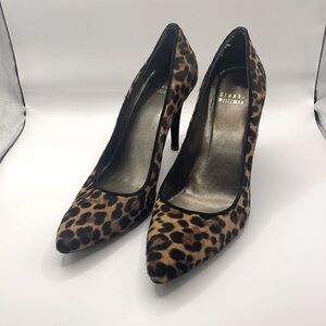 Stuart Weitzman - Classic Animal Print Heels - Brown / Black - 7.5